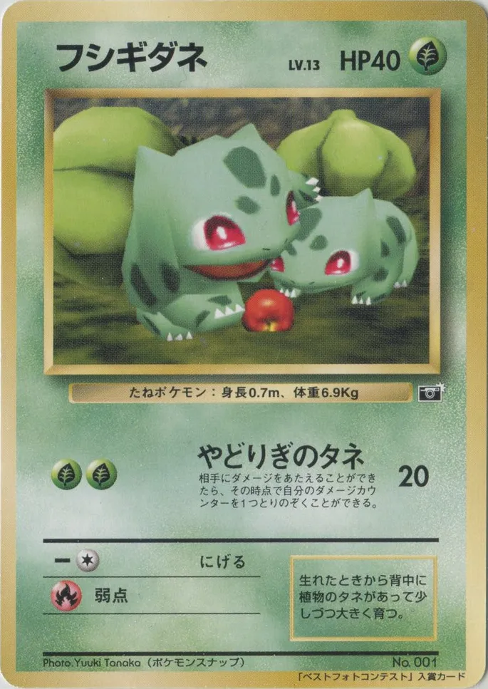 Bulbasaur Pokemon card