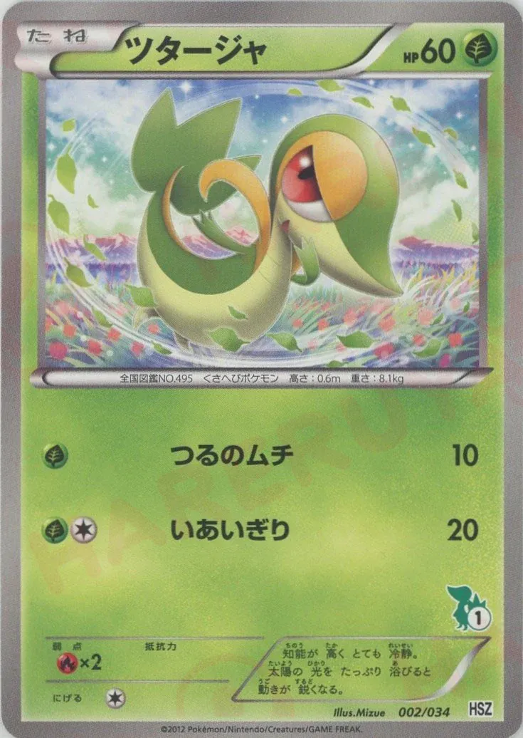 Snivy Pokemon card