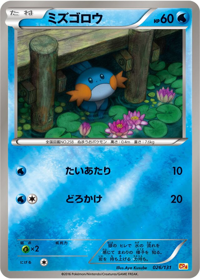 Mudkip Pokemon card