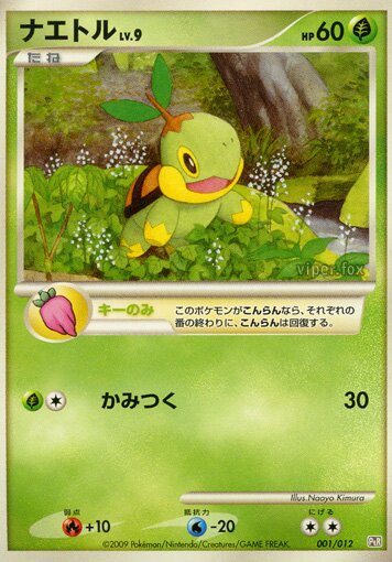 Turtwig Pokemon card
