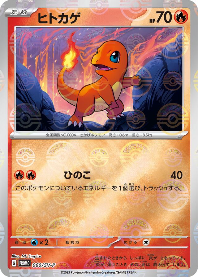 Charmander Pokemon card