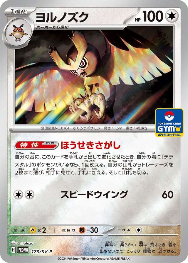 Noctowl Pokemon card