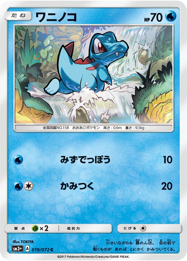 Totodile Pokemon card