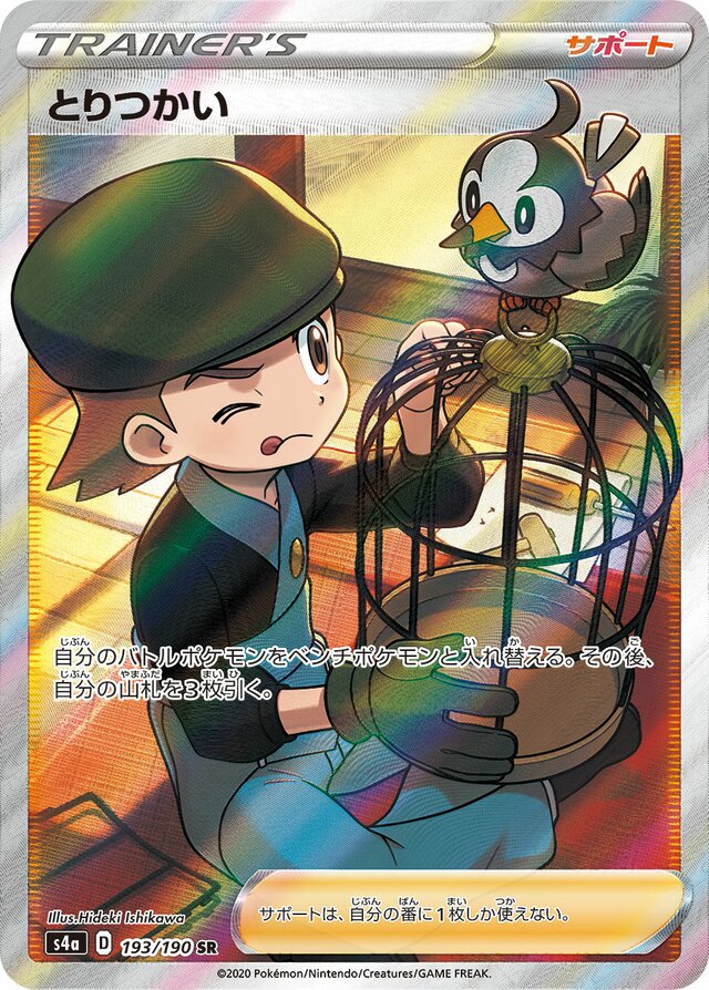 Bird Keeper Pokemon card