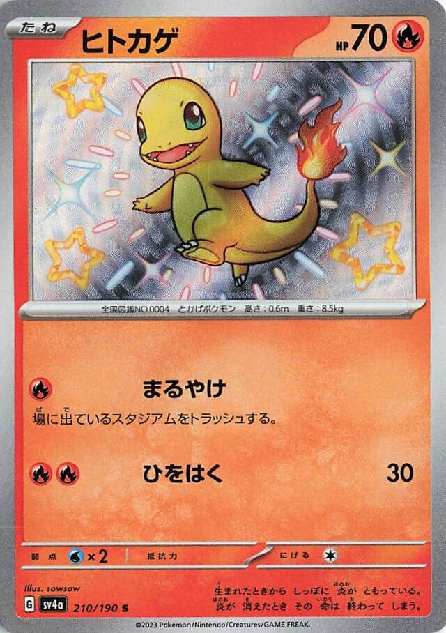 Charmander Pokemon card