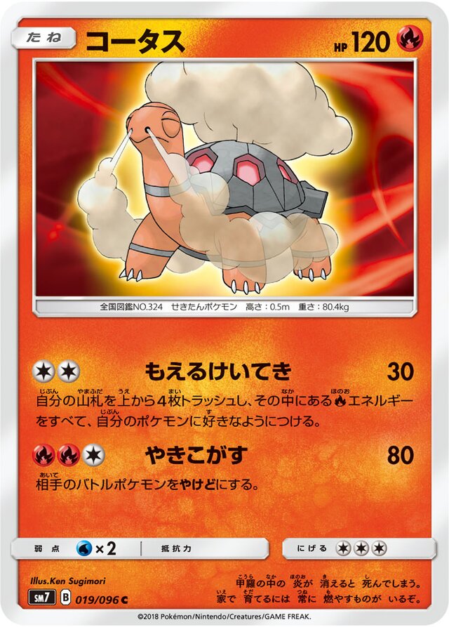 Torkoal Pokemon card