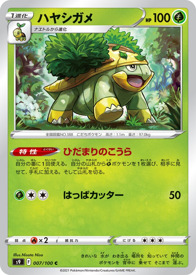 Grotle Pokemon card