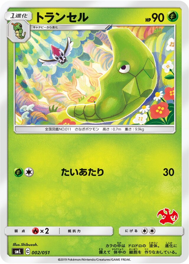 Metapod Pokemon card