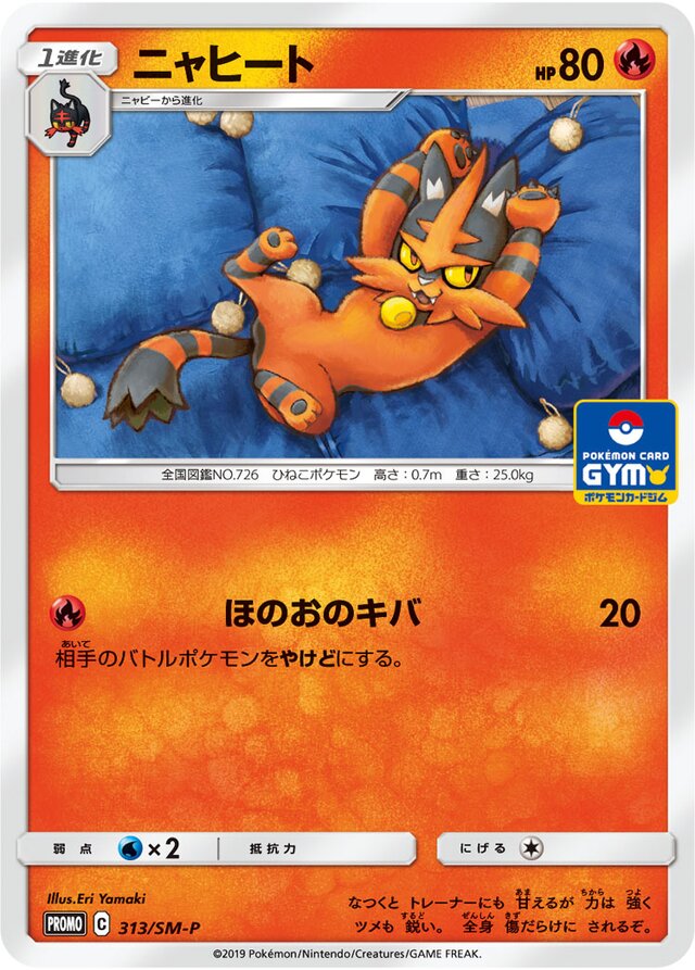 Torracat Pokemon card