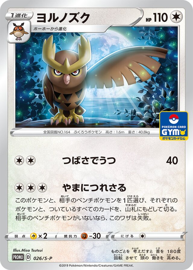 Noctowl Pokemon card