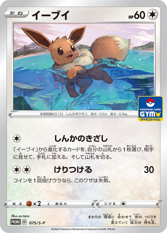 Eevee Pokemon card