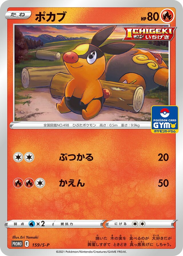 Tepig Pokemon card