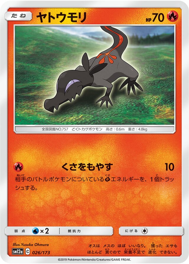 Salandit Pokemon card