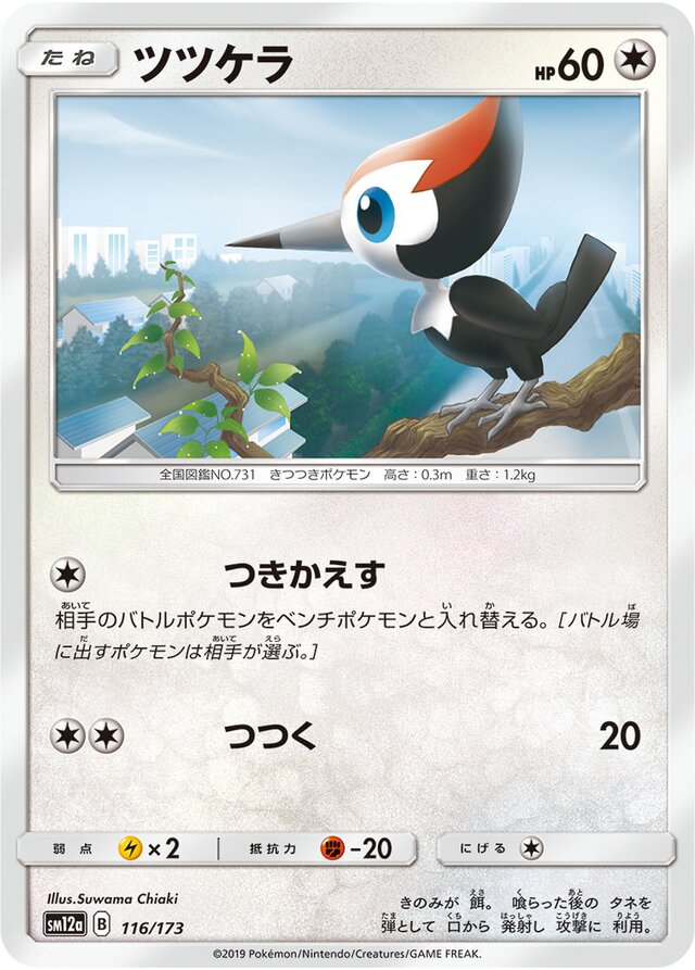 Pikipek Pokemon card