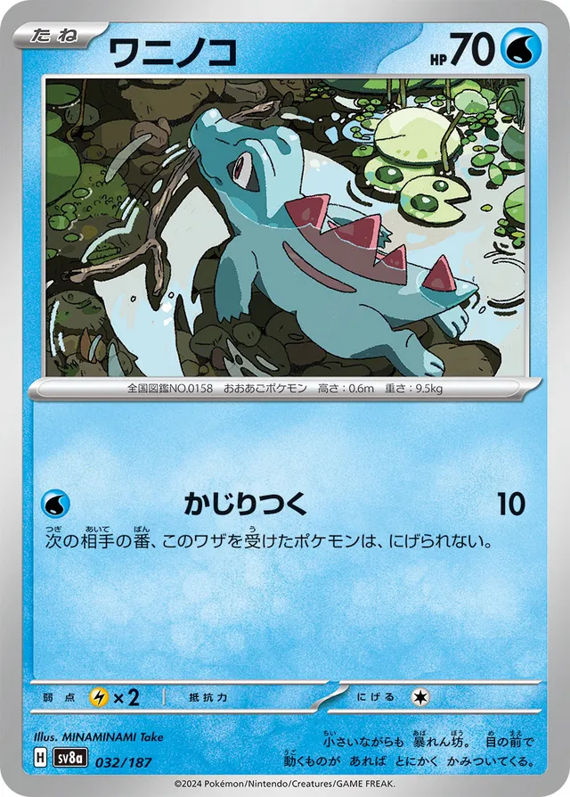 Totodile Pokemon card