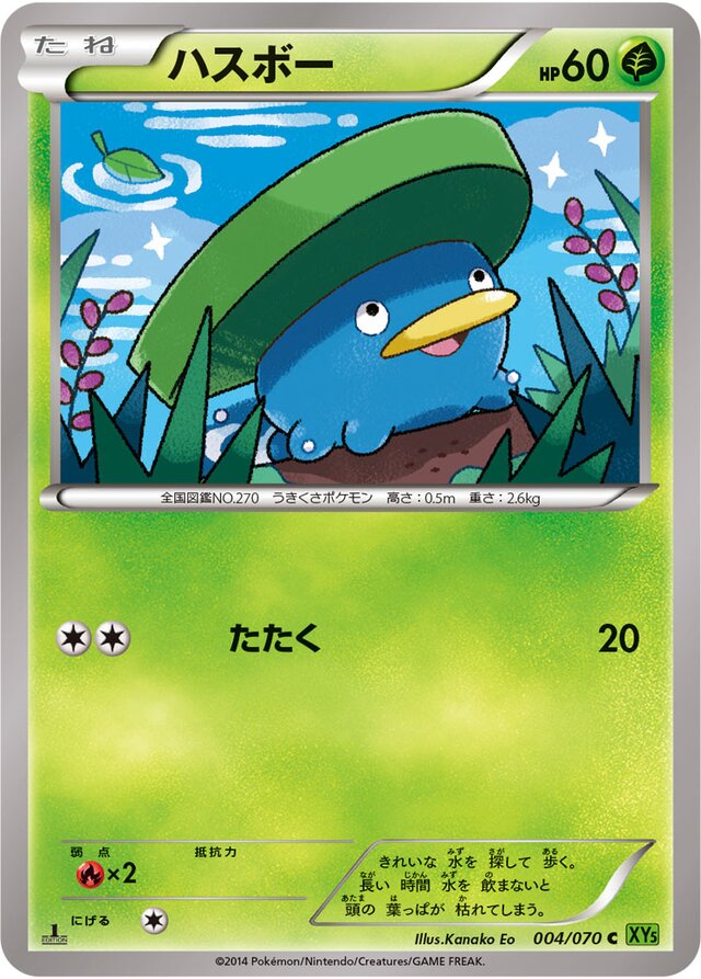 Lotad Pokemon card