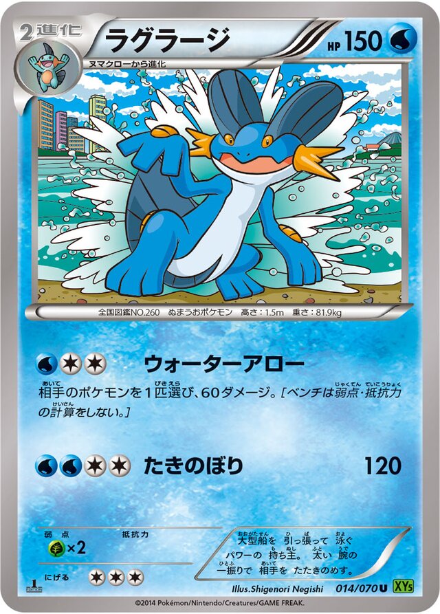 Swampert Pokemon card