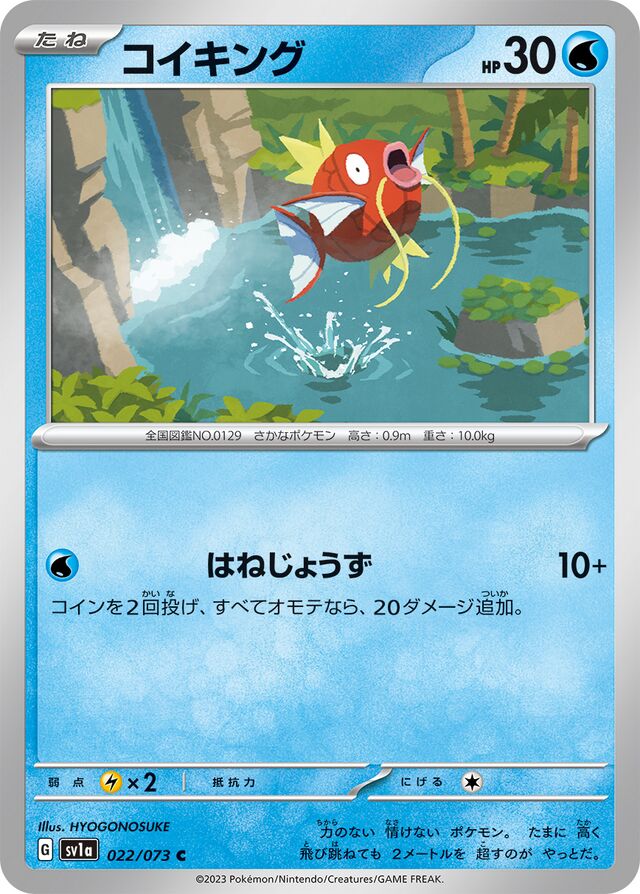 Magikarp Pokemon card