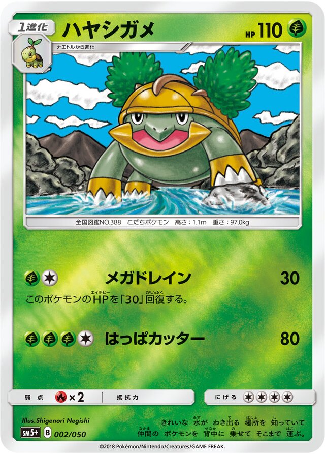 Grotle Pokemon card