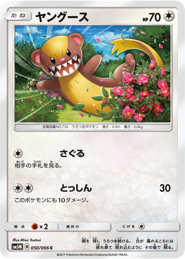 Yungoos Pokemon card