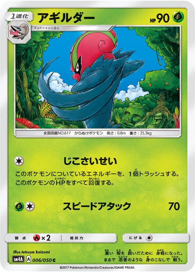 Accelgor Pokemon card