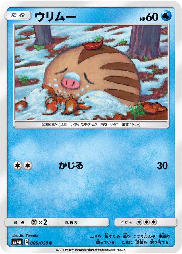 Swinub Pokemon card