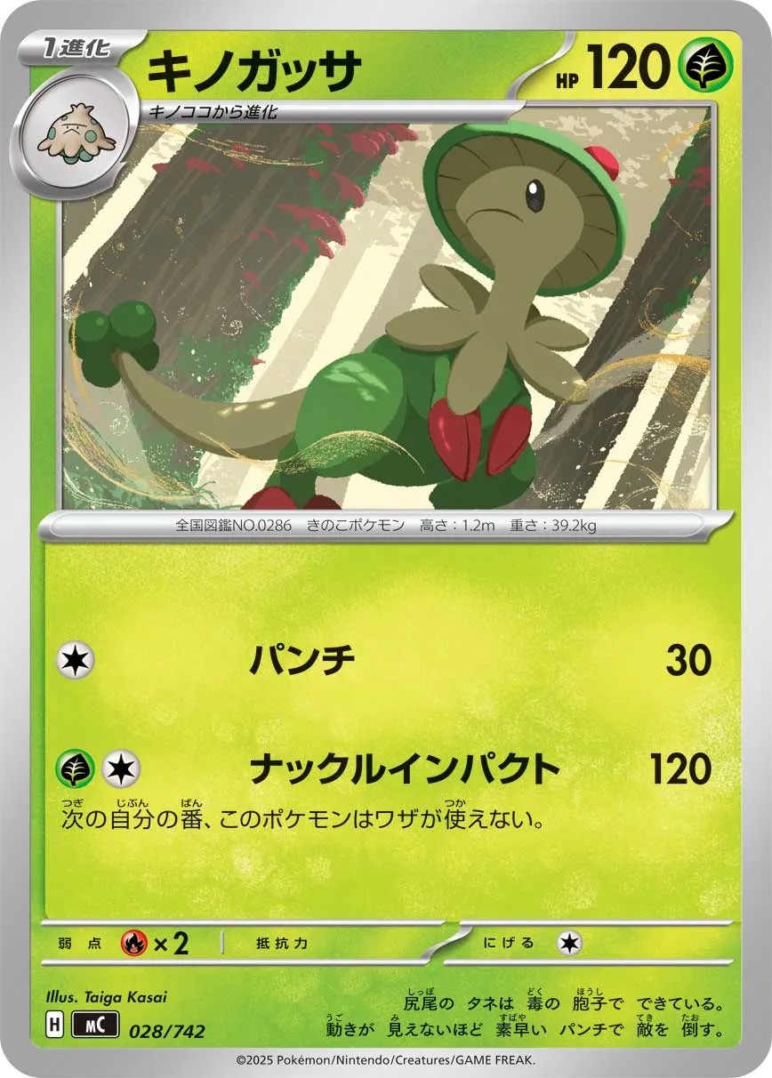 Breloom Pokemon card