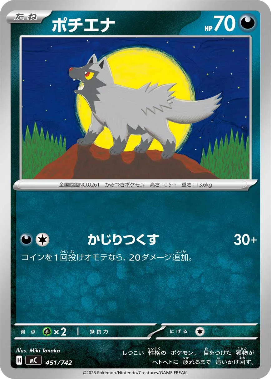 Poochyena Pokemon card