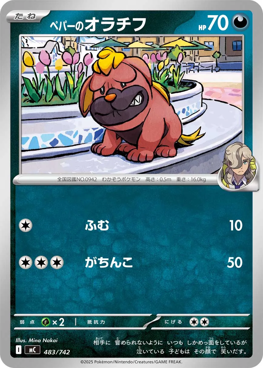 Arven's Maschiff Pokemon card