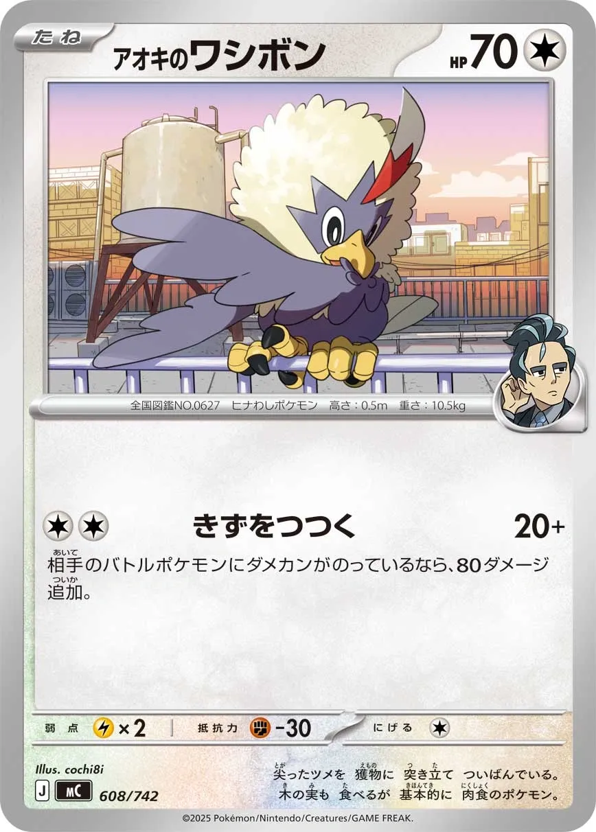 Larry's Rufflet Pokemon card