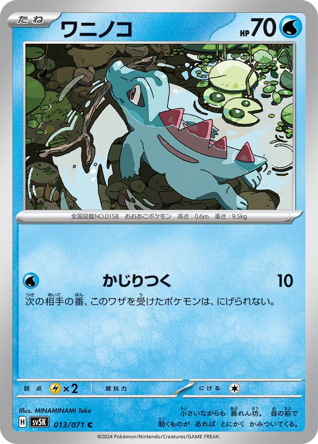 Totodile Pokemon card