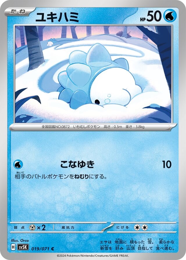 Snom Pokemon card
