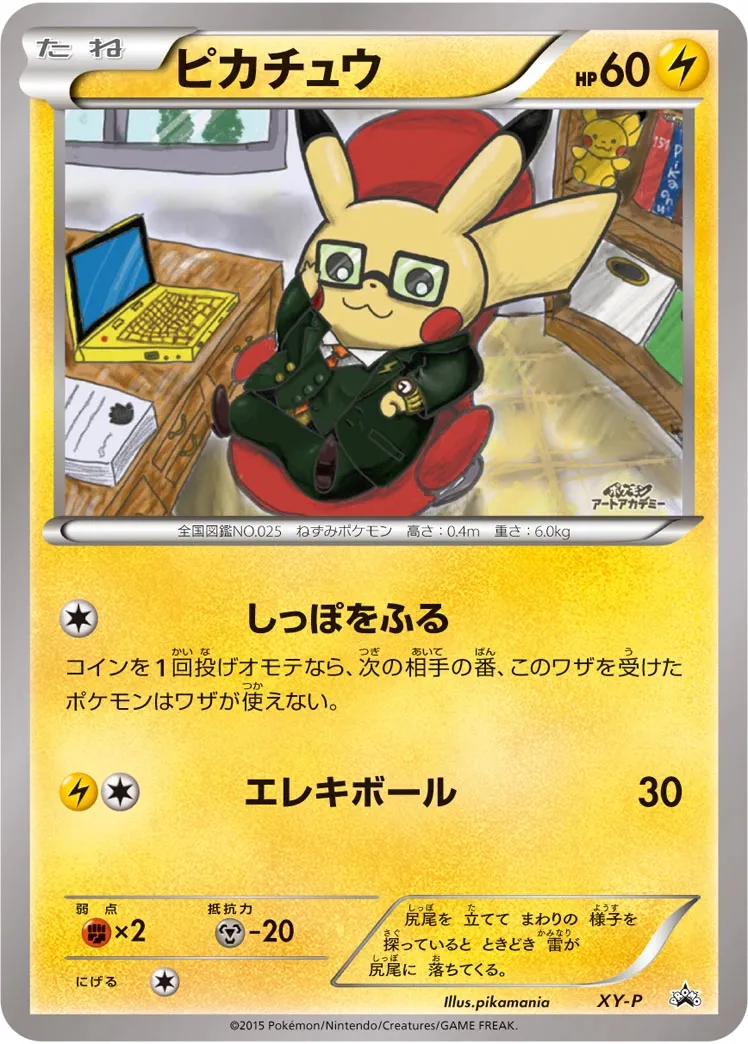 Pikachu #No. 384 — XY Promos Promo Japanese Pokemon card